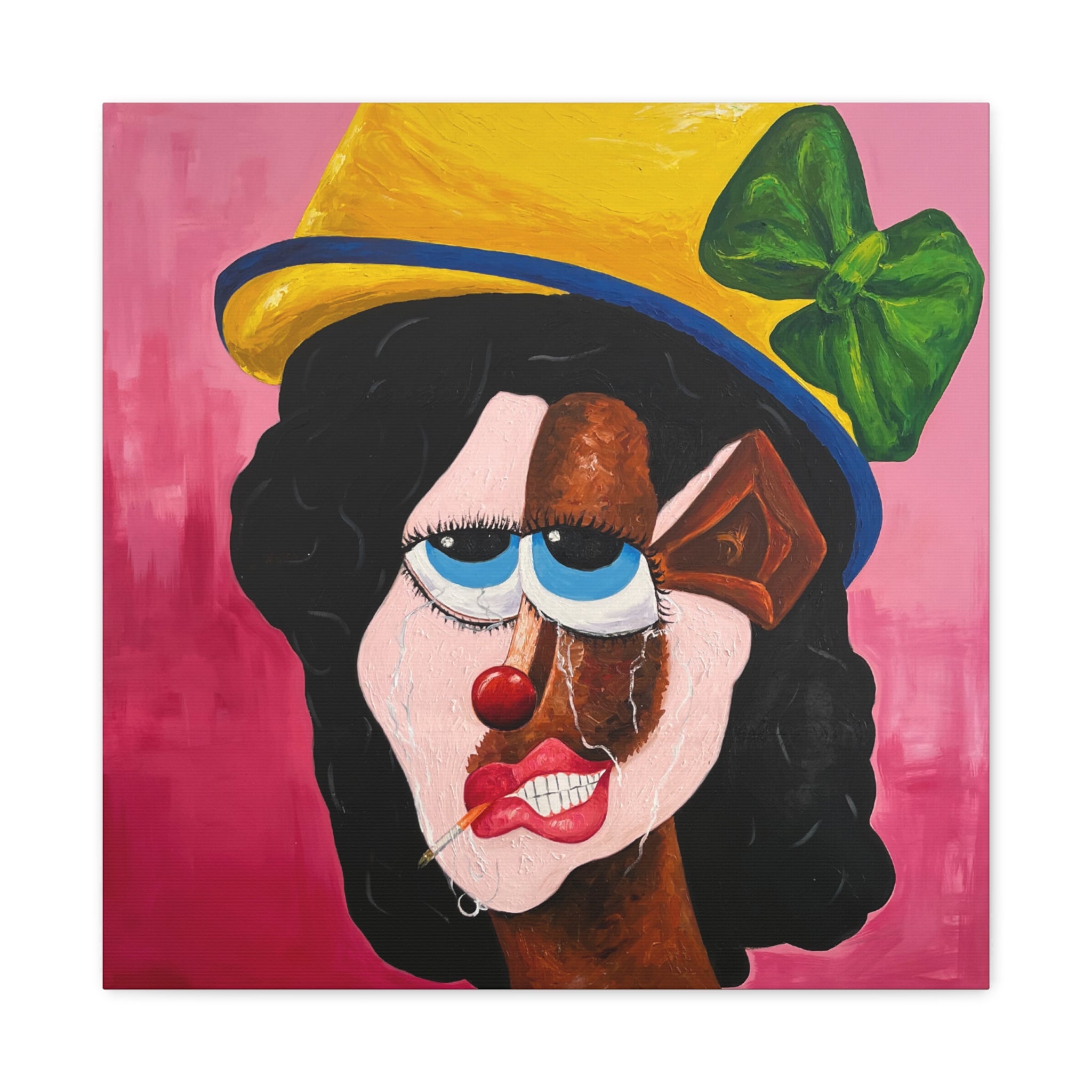 "Dans Ma Jeunesse" Print on Canvas