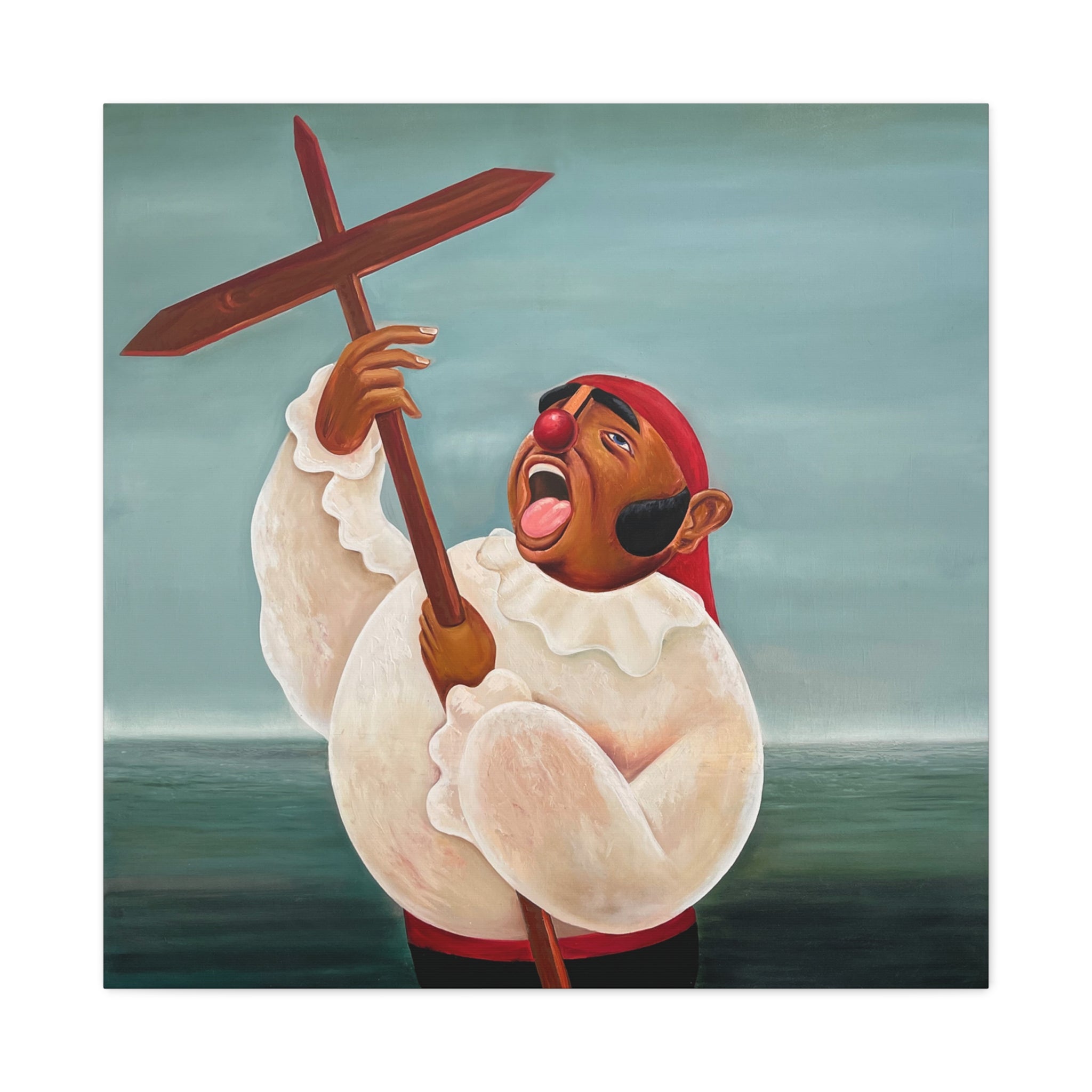 "Don't Abandon Me" Print on Canvas