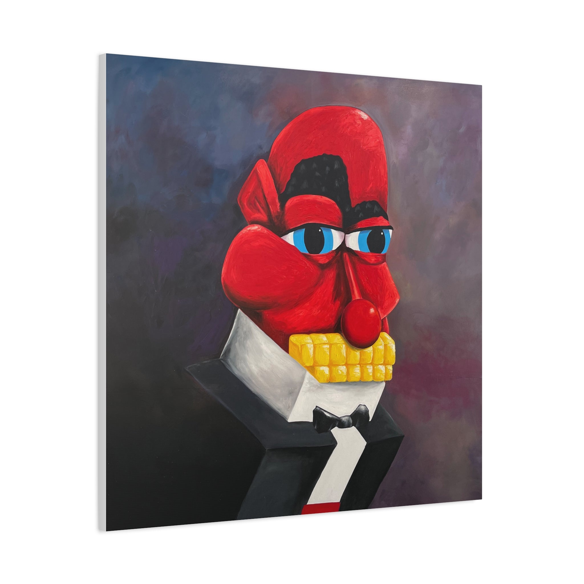 "Monotone Lives" Print on Canvas