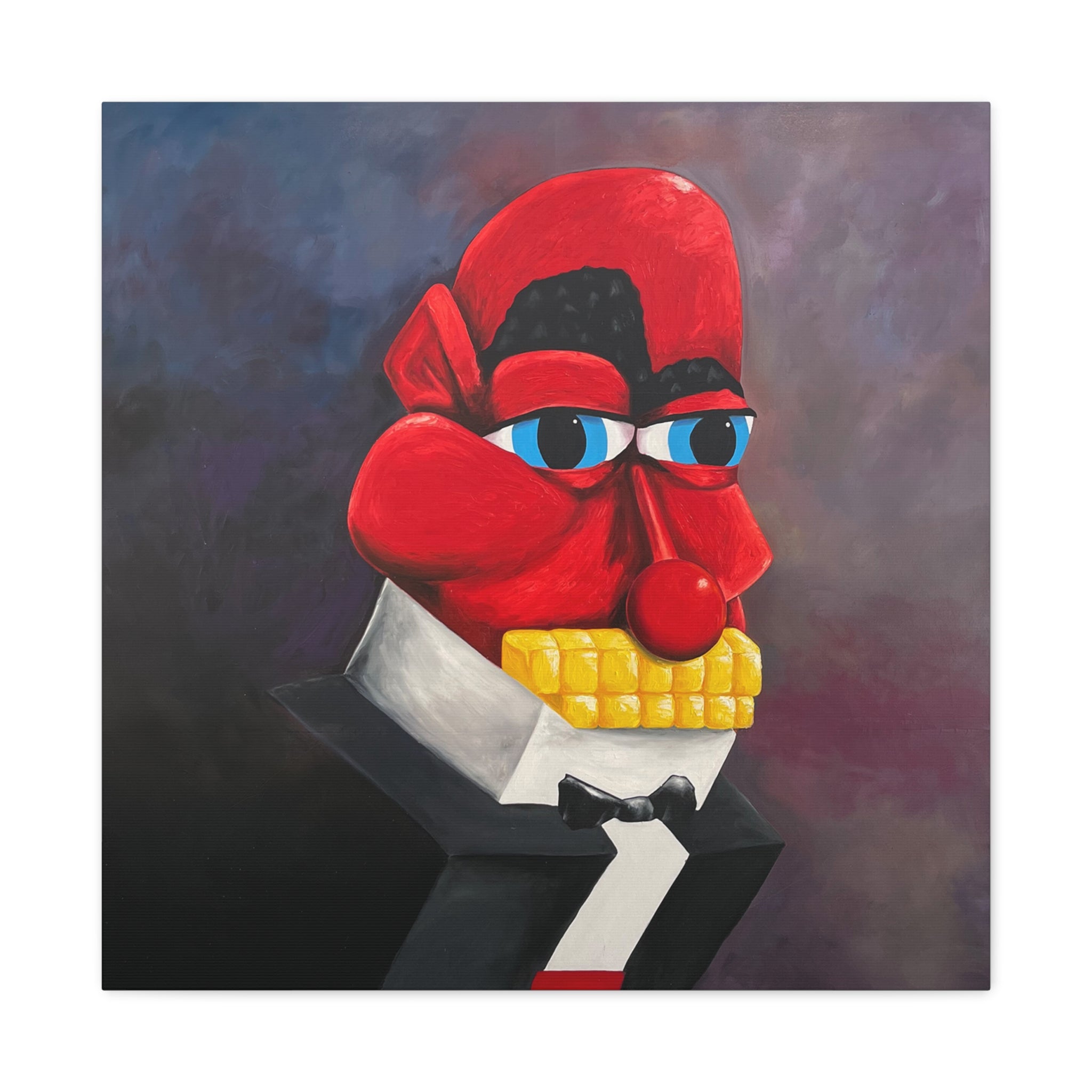 "Monotone Lives" Print on Canvas