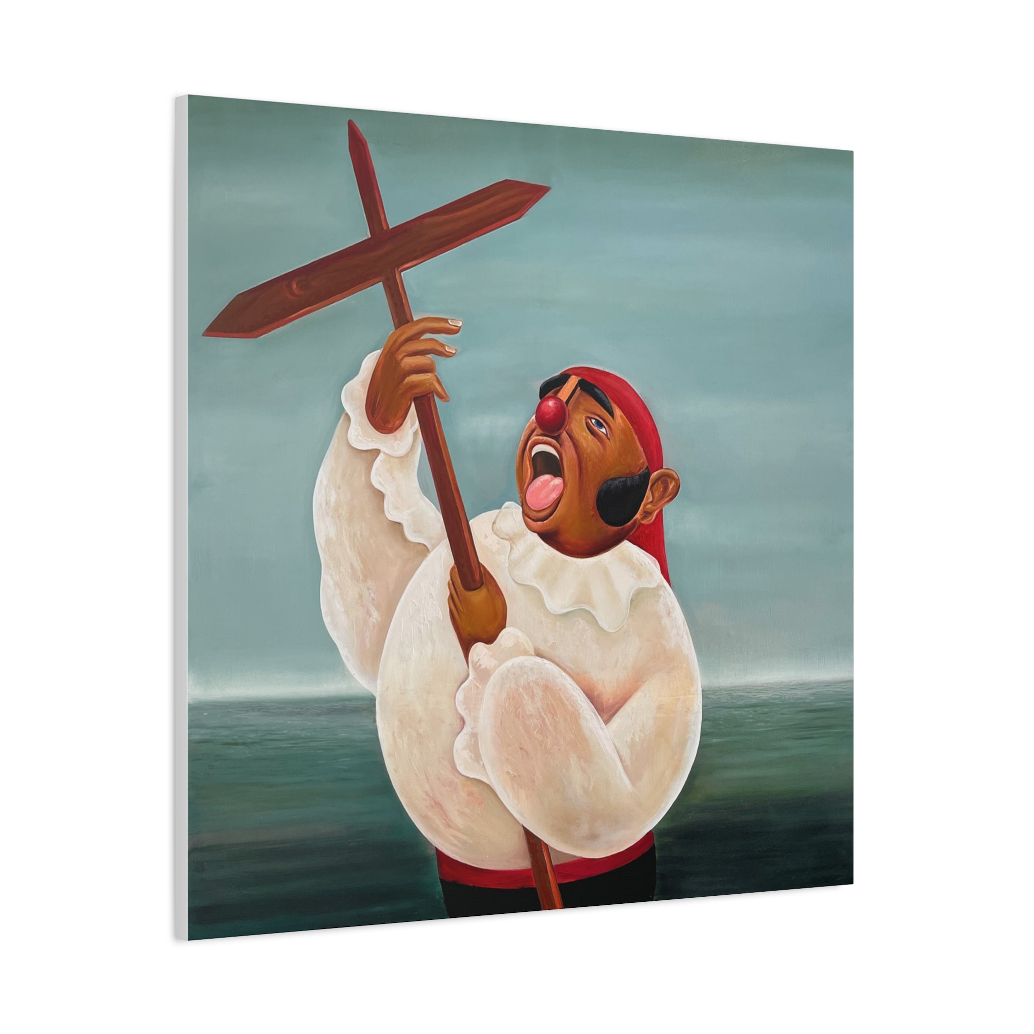 "Don't Abandon Me" Print on Canvas