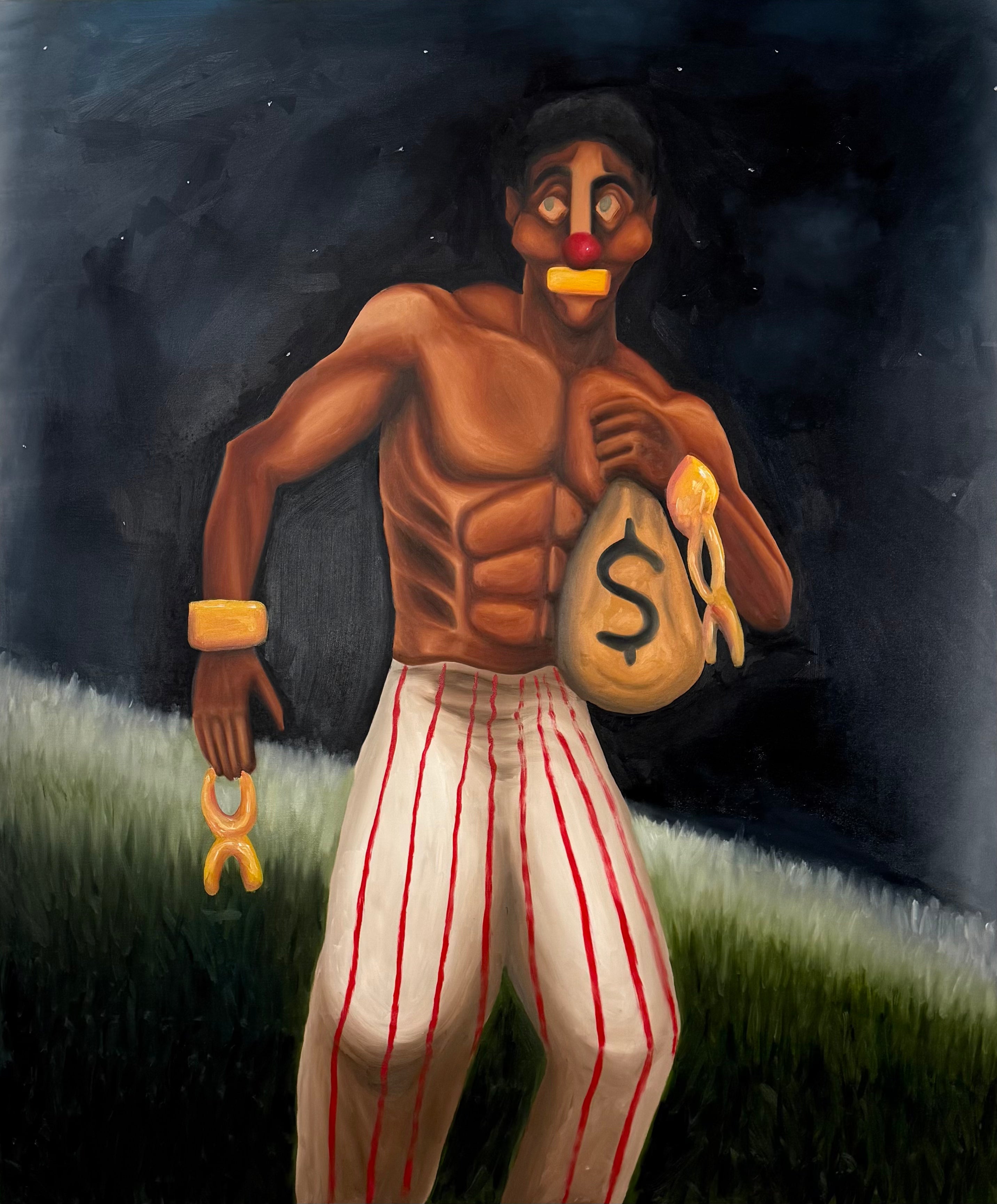 "Tender is the Night" - Oil on canvas, 6'5 ft. by 5 ft.