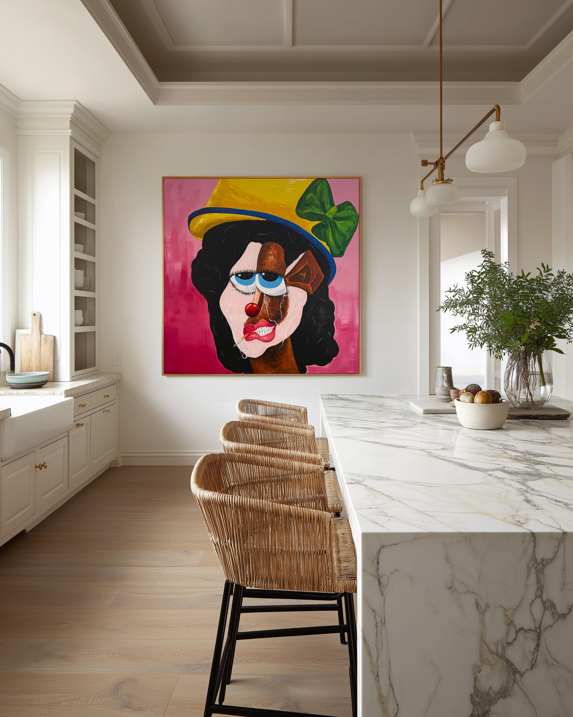 "Dans Ma Jeunesse" Print on Canvas