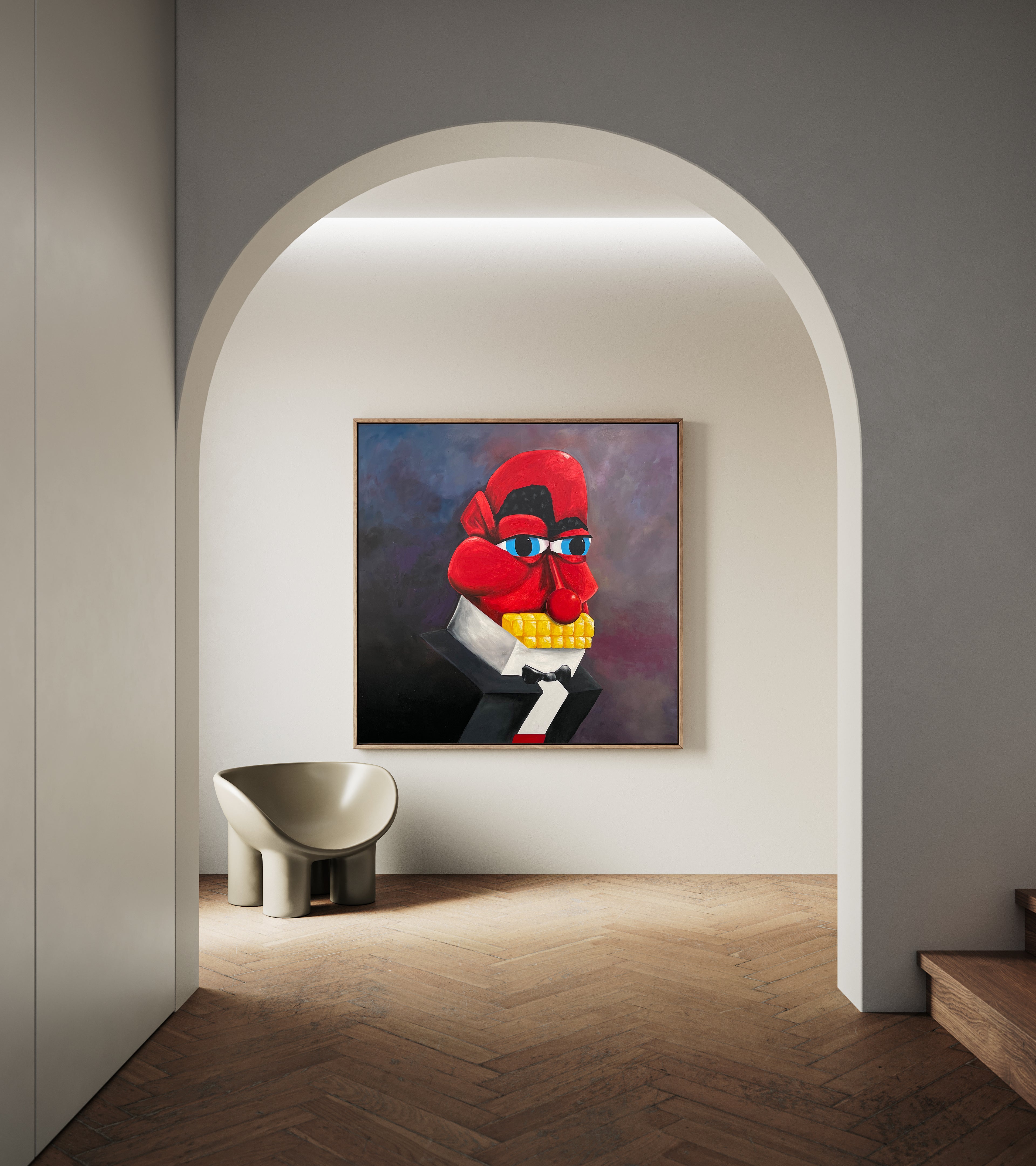 "Monotone Lives" Print on Canvas